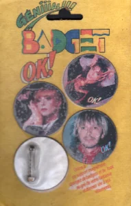 Pack de badges issus du magazine OK.