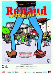 L'affiche,
existe en petit et en grand format.
La petite a été rééditée "PROLONGATION", suita à la fermeture due au Covid.