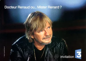 12 décembre 2002,
invitation à France 3 à la projection en avant-première de "Docteur Renaud ou... Mister Renard ?",
un film de Eric Guéret et Didier Varrod.