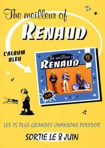 1995,
"The meilleur of Renaud",
publicité pour le CD "75-85",
recto/verso en papier cartonné.