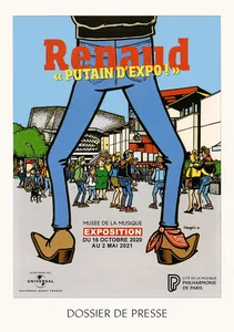 2020,
"Putain d'expo",
Philharmonie de Paris,
22 pages en couleur,
imprimées sur papier simple en recto/verso.