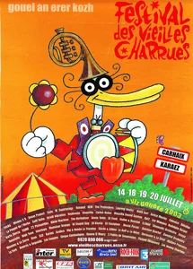 2003,
festival des "Vieilles Charues".