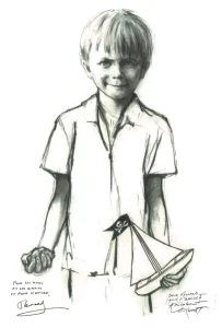 2023,
Renaud a toujours été un fidèle soutien à la cause des enfants. 
De ses échanges avec lartiste Ernest Pignon Ernest est né un projet pour soutenir les actions de lUNICEF.
La première étape de ce projet est de vous proposer de magnifiques affiches de Renaud enfant dessiné par Ernest Pignon Ernest.
Ces affiches signées des 2 artistes actuellement en vente sur la tournée de Renaud témoignent de la générosité et de lengagement de ces 2 hommes pour que, dans notre monde, chaque enfant puisse vivre et sépanouir dans lespoir dun avenir meilleur.
Les bénéfices de cette vente seront reversés à lUNICEF qui intervient dans plus de 190 pays et territoires pour venir en aide aux enfants les plus vulnérables.