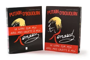 2006,
"Putain de bouquin",
l'édition définitive et son prototype.