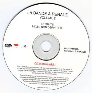 Le CD watermarké.
