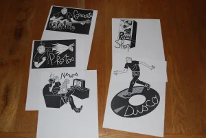 "Rouge Sang",
divers projets, dessins...