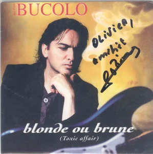 1995,
CD 2 titres,
"Blonde ou brune" / "Paradiso".