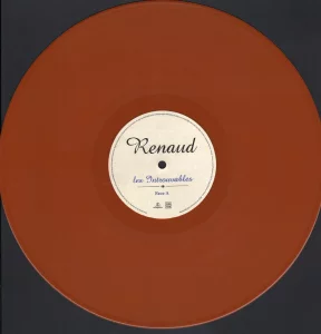 Le vinyle orange.